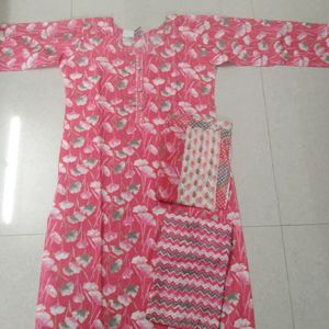 Cotton Kurti Set