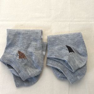 New- 2 Pairs Of Grey Socks