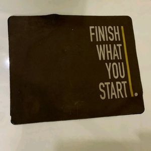 Non-Slip,Motivational Quote Mouse Pad