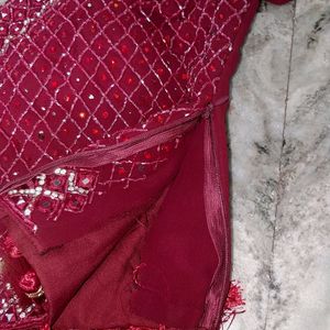 Lehengga Choli (Red)