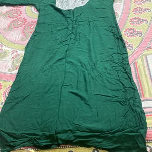 Nice Botol Green Kurti