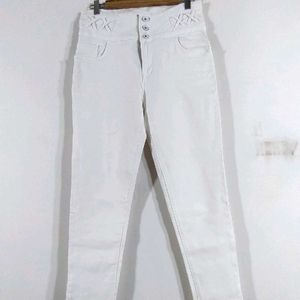 Women White Jeans