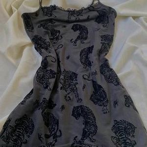 Velvet Fitted H&m Dress