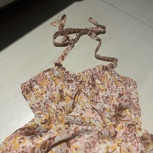 Knot A-line Dress