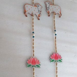 3 Lotus Wall Hanging