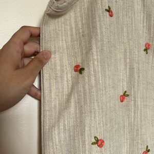 <NEW> Embroidered Sleeveless Top