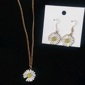 Sunflower Jewellery Set