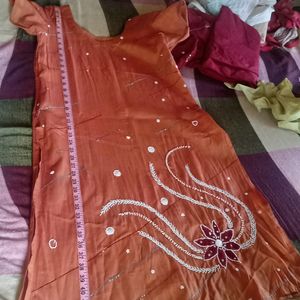 Churidar Pant With Dupatta