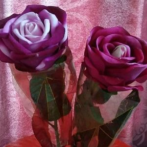 2pc Super Seller Velvet Flower