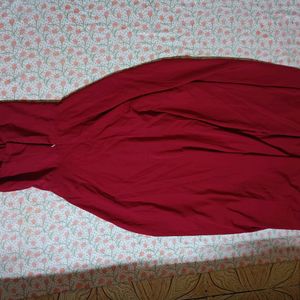 Redish Maroon Partywear Gown