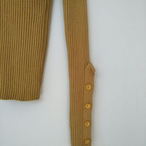 Mustard Yellow Cardigan