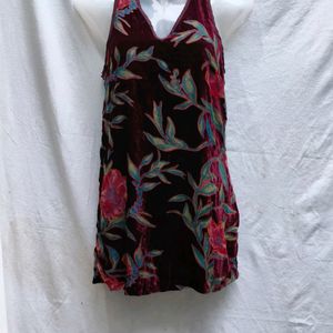 5X. MAROON CUTE TOP