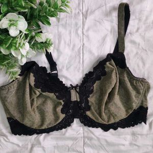 Olive Fancy Bra