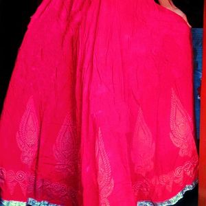 Red Ethnic Skirt💃