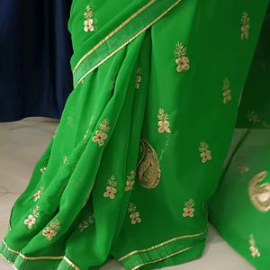 Green Savan Saree