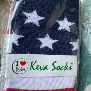 COMBO 5 AMERICAN design Keva Socks Available All New Pieces In Bulk