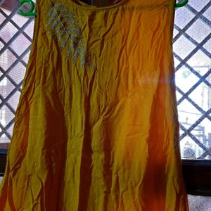 Mustard Yellow Kurta