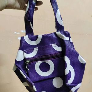 Cute Purple Hand Bag