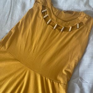 Mustard Dress