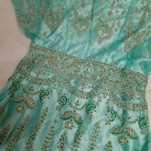 Lux Green Sharara