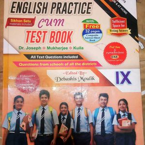 Class 9 English Practice Test Book