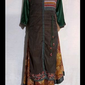 Like New Long Ethnic One Piece Gown