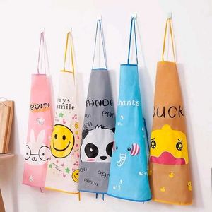 Waterproof Plastic Cartoon Print Apron