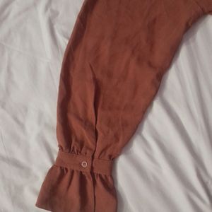 A Maroon Shirt For Women.