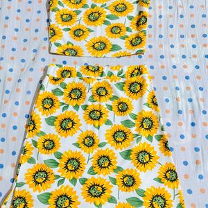 Sun Flower Co-ord Set