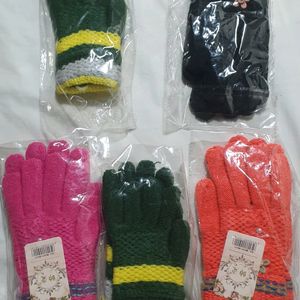 Gloves For Kids . Winter Wear . Good Quali