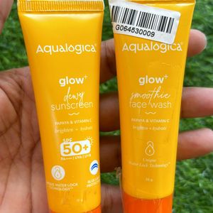 Aqualogica Sunscreen & Face Wash Combo