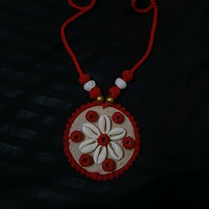 Red Bohemian Necklace