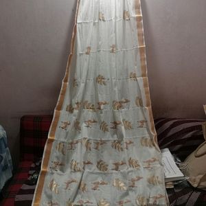 Hand Painted Handloom Saree