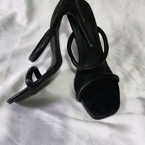 MFT Contour Black Heels