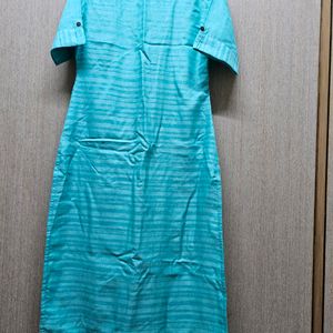 Soch Straight Kurta Sea Green