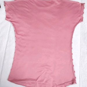 Beautiful Pink Fashion Girl Top