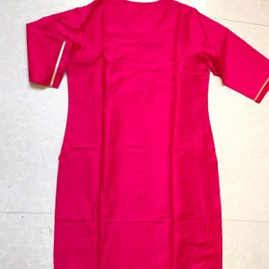 Pink Kurta Set XXL No Dupatta