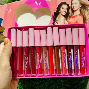 12 Piece Liquid Lipstick