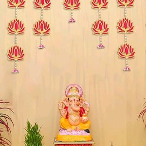 Diwali Offer💥Lotus Jhumki Bandanwar Door Hanging