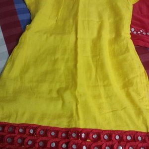 Yellow Punjabi Suit