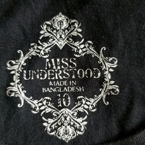 Miss UNDERSTOOD SLIM T-shirt FOR GIRL'S