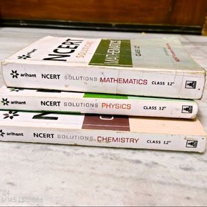 ARIHANT PHYSICS CHEMISTRY MATHS NCERT SOLUTIONS 12