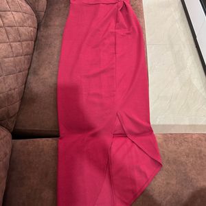 Sassafaras Women Maxi Maroon Dress