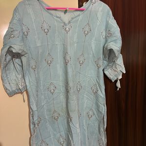 Sky Blue Kurta