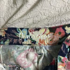 Vibrant Floral Print Shorts