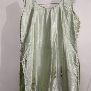 Light Green Sharara Kurti Set