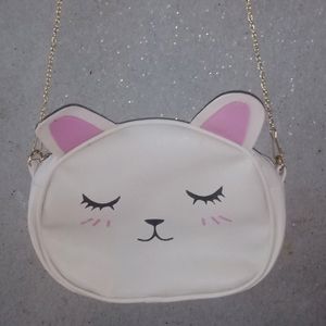 White Colour Rabbit Slingbag