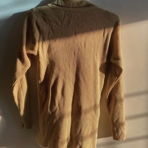 Mustard Brown Turtle Neck