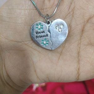 Half Heart Best Friend Locket