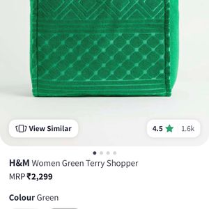 H&M Brand New Tote Bag